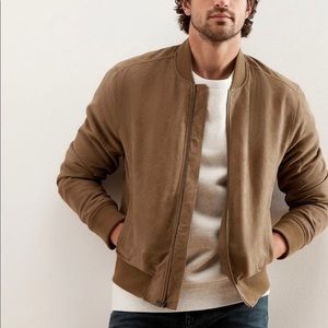Banana Republic banana suede bomber Jacket